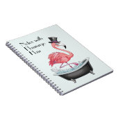 漫画のフラミンゴ ノートブック (右側)