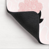 漫画のフランス人のプードル マウスパッド (コーナー)