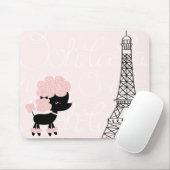 漫画のフランス人のプードル マウスパッド (マウス)