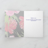 漫画のフローラステイ強く勇敢 カード (内部)