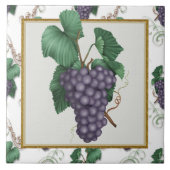 漫画のブドウのキッチンまたはレストランのタイル タイル (正面)