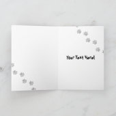 漫画のブフランスのルドッグ カード (内部)