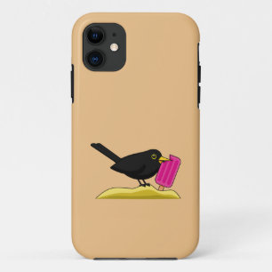 漫画のブラックバ食べードのアイスクリーム iPhone 11 ケース