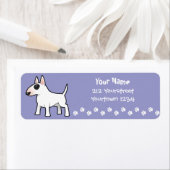 漫画のブルテリア ラベル (インサイチュ)