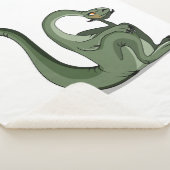 漫画のブロントサウルスの考えイラストレーション。 シェルパブランケット (3/4)