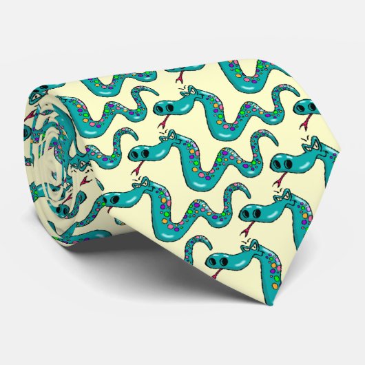 漫画のヘビのネクタイ ネクタイ (ロール)