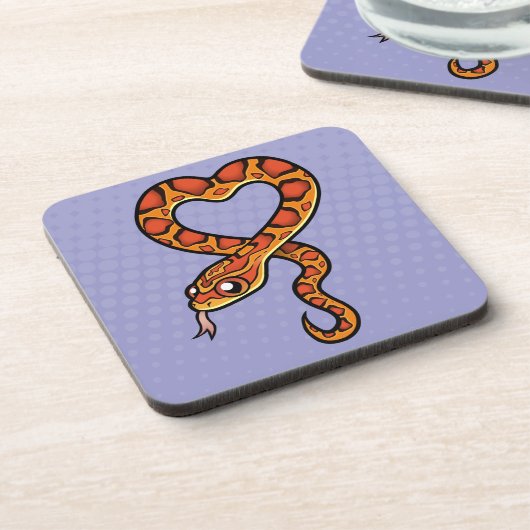 漫画のヘビ コースター (左側)