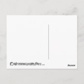 漫画のヘビ ポストカード (裏面)