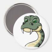 漫画のヘビ マグネット (正面/裏面)