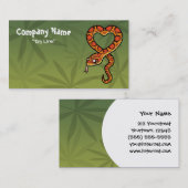 漫画のヘビ 名刺 (正面/裏面)