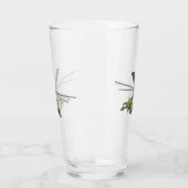 漫画のヘリコプター「後ろ」 タンブラーグラス (左)