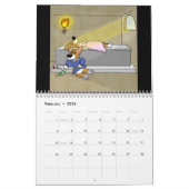 漫画のペンブロークのウェルシュコーギーのカレンダー#2 (2011年) カレンダー (2月 2026)