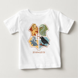 漫画のホグワーツの紋章 ベビーTシャツ