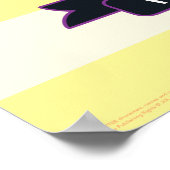 漫画のホグワーツの紋章 ポスター (角)