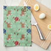 漫画のボクサー キッチンタオル (四つ折り)