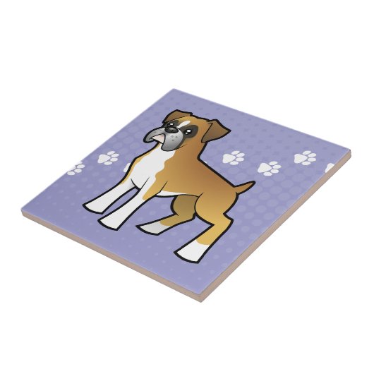 漫画のボクサー タイル (側面)