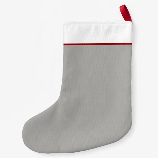 漫画のボストンかわいいテリア幸せな犬の休日のクリスマス スモールクリスマスストッキング (裏面)