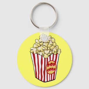漫画のポップコーンのバッグKeychain キーホルダー