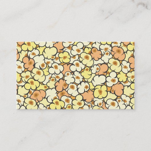 漫画のポップコーン 名刺 (正面)