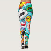 漫画のポップ・アートのなレギング レギンス (裏面)