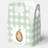 漫画のポテトベイビーシャワー フェイバーボックス (オープン)