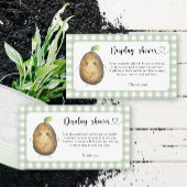 漫画のポテト – シャワーカードを表示 エンクロージャーカード