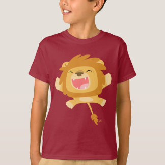 漫画のポン引きライオンの子どもTシャツ Tシャツ