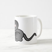 漫画のマウスのマグ コーヒーマグカップ (正面右)