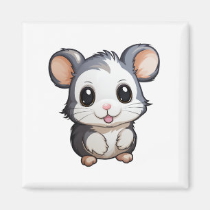 漫画のマウスイラストレーション マグネット