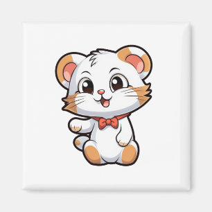 漫画のマウスイラストレーション マグネット