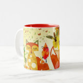 漫画のマグカップ ツートーンマグカップ (正面左)