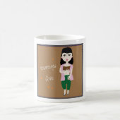 漫画のマグ コーヒーマグカップ (中央)