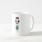 漫画のマグ コーヒーマグカップ (正面右)