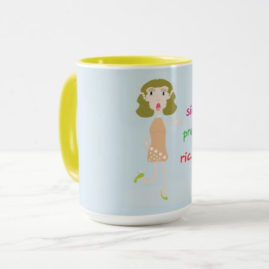 漫画のマグ マグカップ (正面左)