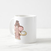 漫画のマンモス コーヒーマグカップ (正面左)