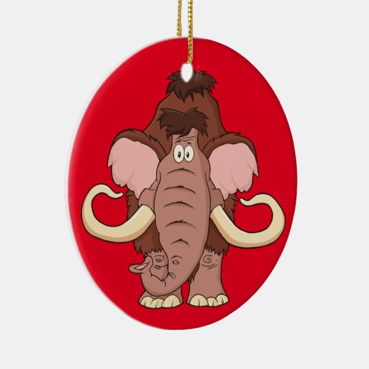 漫画のマンモス セラミックオーナメント (右)