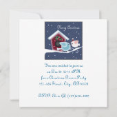 漫画のミスタントー愛の鳥の私たちの初めてのクリスマス 招待状 (裏面)