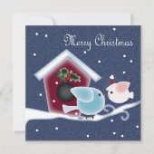 漫画のミスタントー愛の鳥の私たちの初めてのクリスマス 招待状 (正面)