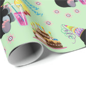 漫画のモグラハッピーバースデー! ラッピングペーパー (ロールコーナー)