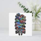 漫画のモンスタートラック シーズンカード (スタンド正面)