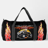 漫画のモンスタートラック ダッフルバッグ (正面)