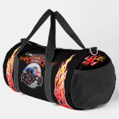 漫画のモンスタートラック ダッフルバッグ (右コーナー)