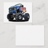 漫画のモンスタートラック ノートカード (正面/裏面)