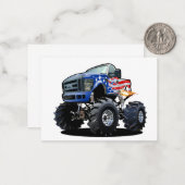 漫画のモンスタートラック ノートカード (正面/裏面インサイチュ)