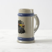 漫画のモンスタートラック ビールジョッキ (正面右)