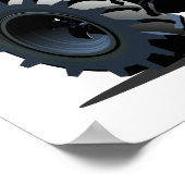 漫画のモンスタートラック ポスター (角)