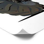 漫画のモンスタートラック ポスター (角)