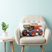 漫画のモンスタートラック ランバークッション (椅子)