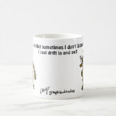 漫画のヤク。 たいそう話すこと。 コーヒーマグカップ (中央)