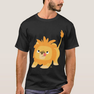 漫画のライオンのはねるためにTシャツ用意して下さい Tシャツ
